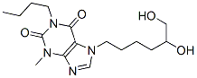1-butyl-7-(5,6-dihydroxyhexyl)-3-methyl-purine-2,6-dione CAS#: 86257-14-9