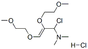 1-chloro-2,3-bis(2-methoxyethoxy)-N,N-dimethylallylamine hydrochloride CAS#: 80879-59-0