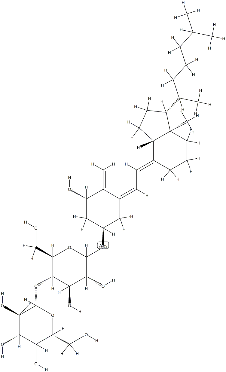 1-hydroxyvitamin D3-cellobioside CAS#: 89457-70-5