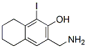 1-iodo-3-aminomethyl-5,6,7,8-tetrahydro-2-naphthol CAS#: 82632-79-9