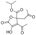 1-methylethyl 3-acetyl-2,5-dihydro-4-hydroxy-5-oxo-2-(2-oxopropyl)-2-furoate CAS#: 85237-89-4