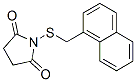 1-(naphthalen-1-ylmethylsulfanyl)pyrrolidine-2,5-dione CAS#: 89030-43-3