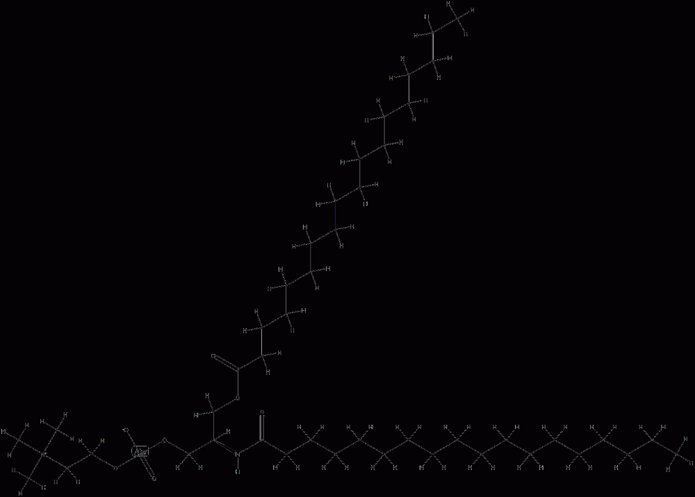 1-stearyl-2-stearoylaminodeoxyphosphatidylcholine CAS#: 81218-95-3