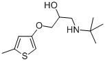1-(tert-Butylamino)-3-(5-methyl-3-thienyloxy)-2-propanol CAS#: 86525-75-9