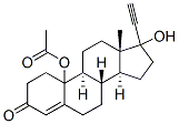 10-acetoxy-17-hydroxy-17-ethinylestr-4-en-3-one CAS#: 82683-45-2