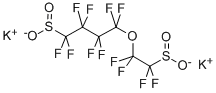 1,1,2,2,3,3,4,4-OCTAFLUORO-4-(1,1,2,2-TETRAFLUORO-2-SULFINOETHOXY)-1-BUTANESULFINIC ACID, DIPOTASSIUM SALT CAS#: 81233-10-5