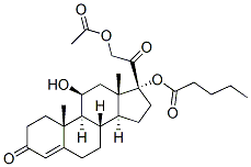 11beta,17,21-trihydroxypregn-4-ene-3,20-dione 21-acetate 17-valerate CAS#: 81456-46-4