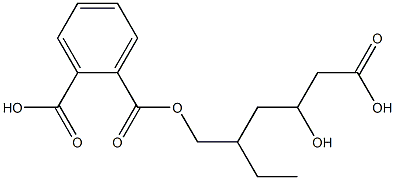 1,2-Benzenedicarboxylic Acid 1-(5-Carboxy-2-ethyl-4-hydroxypentyl) Ester (Mixture of DiasteroMers) CAS#: 88162-10-1