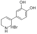 1,2-Benzenediol, 4-(1,2,5,6-tetrahydro-3-pyridinyl)-, hydrobromide CAS#: 83010-36-0