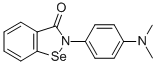 1,2-Benzisoselenazol-3(2H)-one, 2-(4-(dimethylamino)phenyl)- CAS#: 81744-00-5