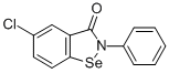 1,2-Benzisoselenazol-3(2H)-one, 5-chloro-2-phenyl- CAS#: 81744-09-4