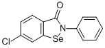 1,2-Benzisoselenazol-3(2H)-one, 6-chloro-2-phenyl- CAS#: 81744-06-1