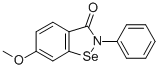 1,2-Benzisoselenazol-3(2H)-one, 6-methoxy-2-phenyl- CAS#: 81744-07-2