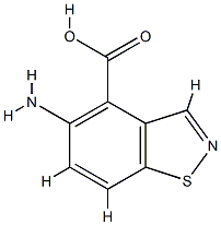 1,2-Benzisothiazole-4-carboxylicacid,5-amino-(9CI) CAS#: 84387-92-8