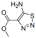 1,2,3-Thiadiazole-4-carboxylicacid,5-amino-,methylester(7CI) CAS#: 89033-41-0