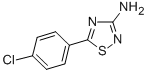 1,2,4-THIADIAZOL-3-AMINE, 5-(4-CHLOROPHENYL)- CAS#: 89894-30-4