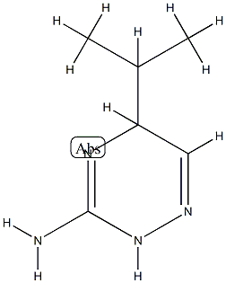 1,2,4-Triazin-3-amine,2,5-dihydro-5-(1-methylethyl)-(9CI) CAS#: 805972-88-7