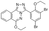 1,2,4-Triazolo(3,4-a)phthalazine, 3-(3,5-dibromo-2-ethoxyphenyl)-6-eth oxy- CAS#: 87540-53-2