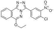 1,2,4-Triazolo(3,4-a)phthalazine, 3-(4-chloro-3-nitrophenyl)-6-ethoxy- CAS#: 87540-47-4