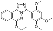 1,2,4-Triazolo(3,4-a)phthalazine, 6-ethoxy-3-(2,4,5-trimethoxyphenyl)- CAS#: 87540-51-0
