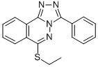 1,2,4-Triazolo(3,4-a)phthalazine, 6-(ethylthio)-3-phenyl- CAS#: 87540-64-5