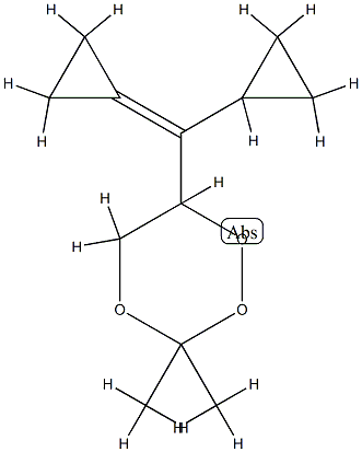1,2,4-Trioxane,6-(cyclopropylcyclopropylidenemethyl)-3,3-dimethyl-(9CI) CAS#: 811805-74-0