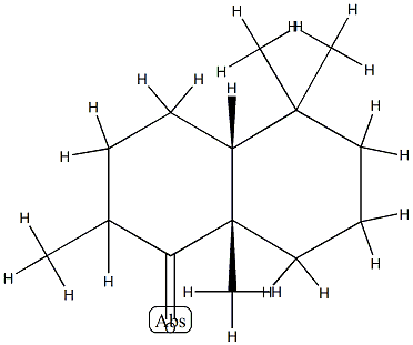 1(2H)-Naphthalenone,octahydro-2,5,5,8a-tetramethyl-,(4aR,8aS)-rel-(9CI) CAS#: 823785-65-5