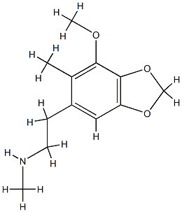 1,3-Benzodioxole-5-ethanamine,7-methoxy-N,6-dimethyl-(9CI) CAS#: 803636-78-4