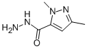 1,3-DIMETHYLPYRAZOLE-5-CARBOHYDRAZIDE CAS#: 89187-40-6