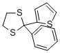 1,3-DITHIOLANE, 2-PHENYL-2-(2-THIENYL)- CAS#: 83521-87-3