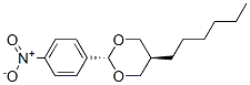 1,3-Dioxane, 5-hexyl-2-(4-nitrophenyl)-, trans- CAS#: 81221-26-3