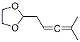 1,3-Dioxolane, 2-(4-methyl-2,3-pentadienyl)- (9CI) CAS#: 84347-87-5