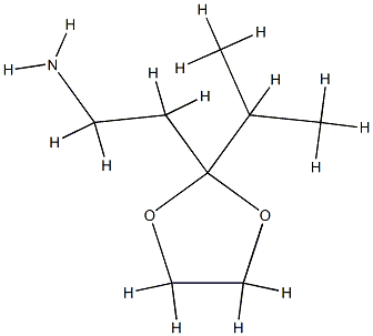 1,3-Dioxolane-2-ethanamine,2-(1-methylethyl)-(9CI) CAS#: 81835-65-6