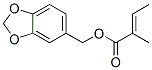 1,3-benzodioxol-5-ylmethyl 2-methylcrotonate CAS#: 84604-39-7