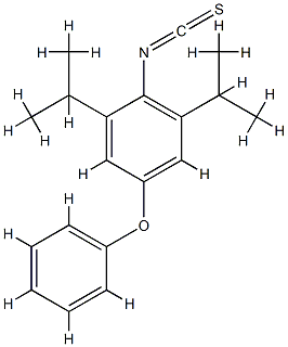 1,3-diisopropyl-2-isothiocyanato-5-phenoxybenzene CAS#: 80058-93-1