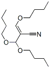 1,3,3-Tributoxy-1-propene-2-carbonitrile CAS#: 87466-80-6