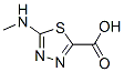 1,3,4-Thiadiazole-2-carboxylic acid, 5-(methylamino)- CAS#: 89033-43-2