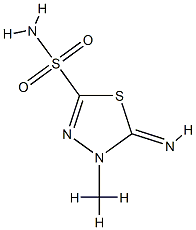 1,3,4-Thiadiazole-2-sulfonamide,4,5-dihydro-5-imino-4-methyl-(9CI) CAS#: 86029-46-1