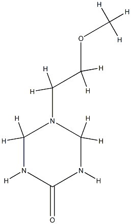1,3,5-Triazin-2(1H)-one,tetrahydro-5-(2-methoxyethyl)-(9CI) CAS#: 86241-88-5