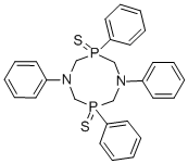 1,3,5,7-Tetraphenyl-3,7-dithio-1,5-diaza-3,7-diphosphacyclooctane CAS#: 85684-40-8