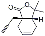 1(3H)-Isobenzofuranone,3a,4,7,7a-tetrahydro-3,3-dimethyl-7a-(2-propynyl)-,(3aR,7aR)-(9CI) CAS#: 811440-23-0