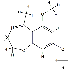 1,4-Benzoxazepine,2,3-dihydro-6,8-dimethoxy-5-methyl-(8CI) CAS#: 803629-56-3