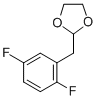 1,4-DIFLUORO-2-(1,3-DIOXOLAN-2-YLMETHYL)BENZENE CAS#: 842123-88-0