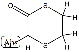 1,4-Dithian-2-one, 3-chloro- CAS#: 88682-21-7