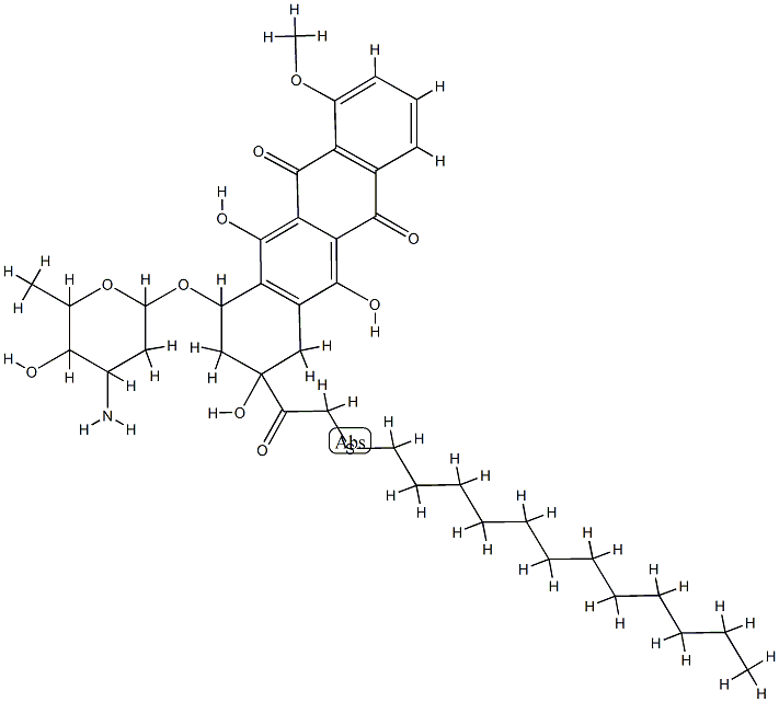 14-Dodecyl-14-thiaadriamycin CAS#: 83291-66-1