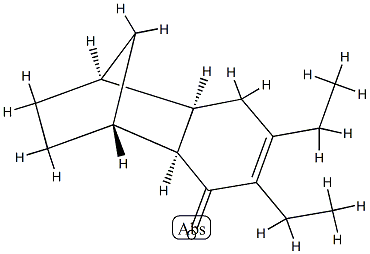 1,4-Methanonaphthalen-5(1H)-one,6,7-diethyl-2,3,4,4a,8,8a-hexahydro-,(1R,4S,4aR,8aS)-rel-(9CI) CAS#: 811807-40-6