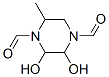 1,4-Piperazinedicarboxaldehyde,2,3-dihydroxy-5-methyl-(7CI) CAS#: 89852-26-6