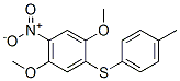1,4-dimethoxy-5-nitro-2-(p-tolylthio)benzene CAS#: 85896-13-5