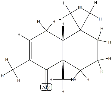 1(4H)-Naphthalenone,4a,5,6,7,8,8a-hexahydro-2,5,5,8a-tetramethyl-,(4aR,8aS)-rel-(9CI) CAS#: 823785-67-7