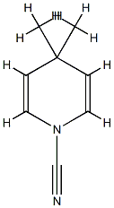 1(4H)-Pyridinecarbonitrile,4,4-dimethyl-(9CI) CAS#: 84567-25-9